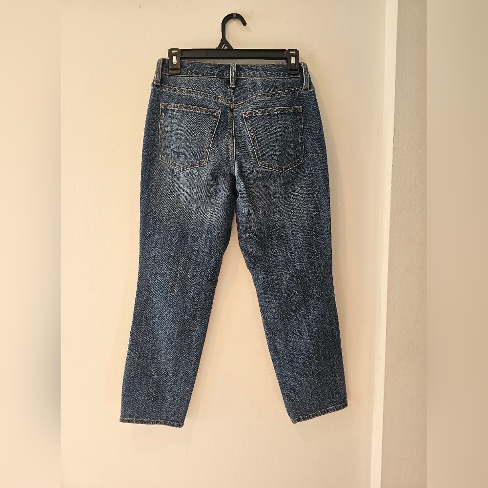 Talbots Modern Ankle Jeans Womens Size 2P Petite Straight Leg Medium Wash Stretc - Picture 2 of 5